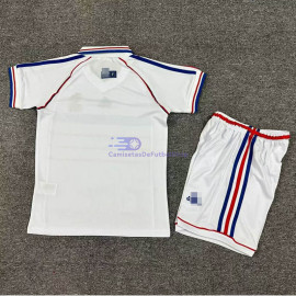 Camiseta Francia 1998 2ª Equipación Retro Niño Kit