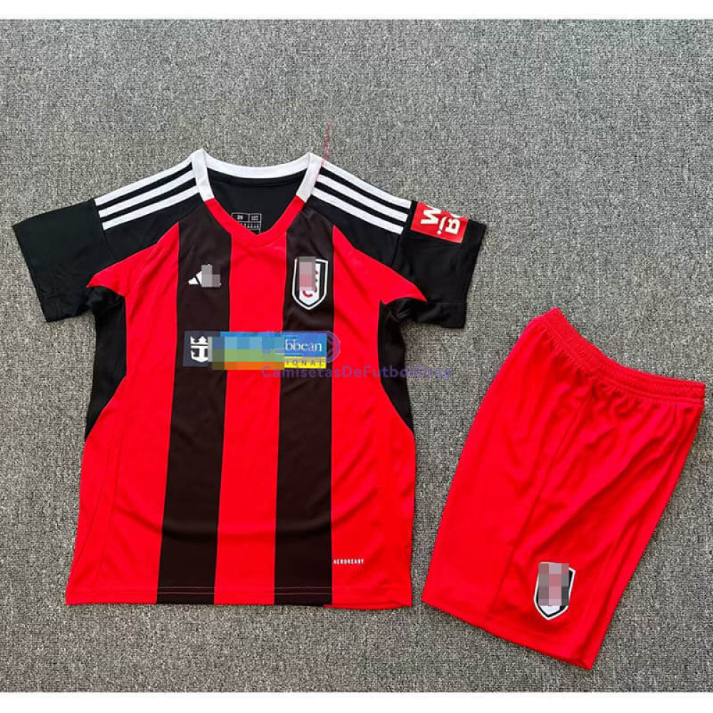 Camiseta Fulham F.C. 2024/2025 2ª Equipación Niño Kit