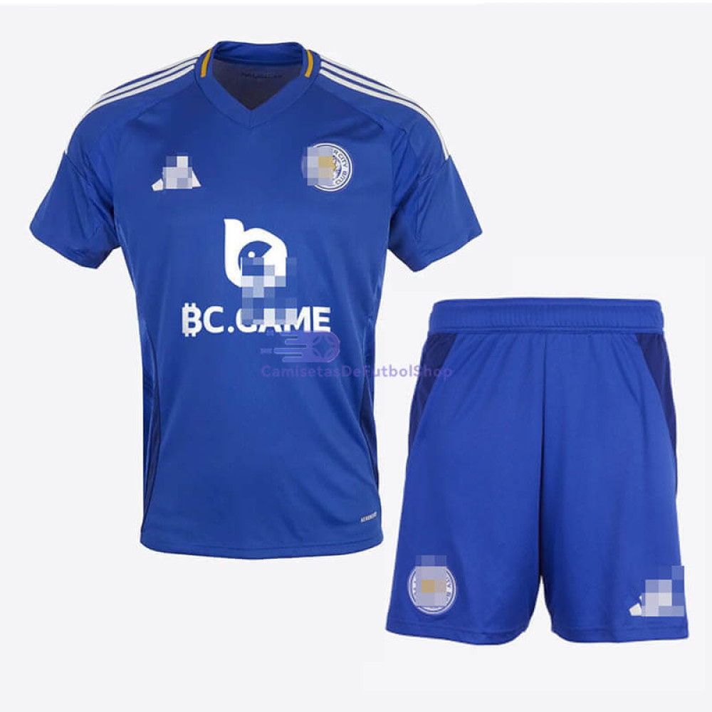 Camiseta Leicester City 2024/2025 1ª Equipación Niño Kit