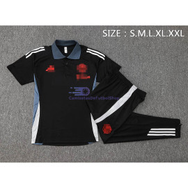 Polo Manchester United Negro/Azul 2024/2025