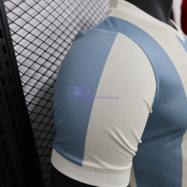 Camiseta Argentina 2024 Azul/Blanco Edición Conmemorativa (EDICIÓN JUGADOR)