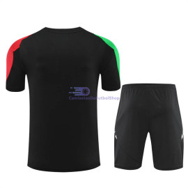 Camiseta de Entrenamiento Arsenal 2024/2025 Negro/Verde/Rojo Kit
