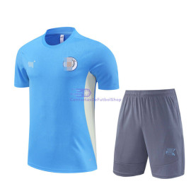 Camiseta de Entrenamiento Manchester City 2024/2025 Azul Kit