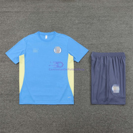 Camiseta de Entrenamiento Manchester City 2024/2025 Azul Kit