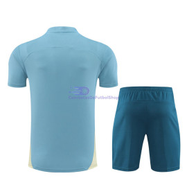 Camiseta de Entrenamiento Olympique Marsella 2024/2025 Turquesa/Blanco Kit