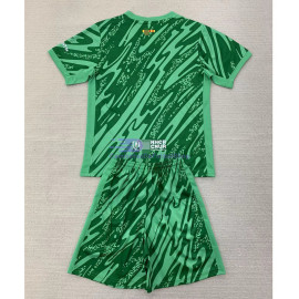Camiseta de Portero Barcelona 2024/25 Verde Niño Kit