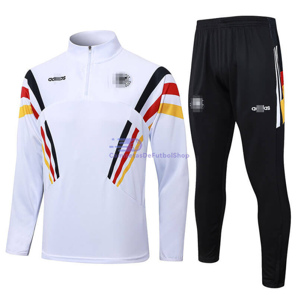 Sudadera de Entrenamiento Alemania 2024 Blanco Kit