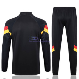 Sudadera de Entrenamiento Alemania 2024 Negro Kit