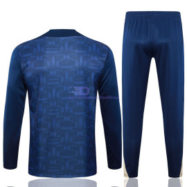 Sudadera De Entrenamiento Barcelona 2024/2025 Azul Oscuro Kit