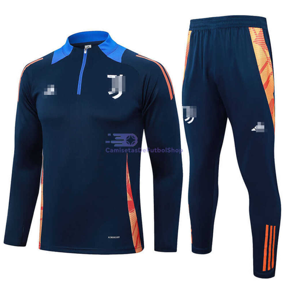 Sudadera De Entrenamiento Juventus 2024/2025 Azul Marino Kit