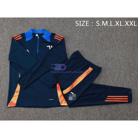 Sudadera De Entrenamiento Juventus 2024/2025 Azul Marino Kit