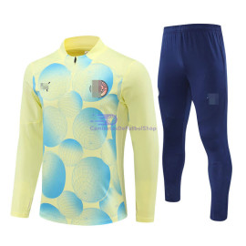 Sudadera de Entrenamiento Manchester City 2024/2025 Amarillo Claro Kit 