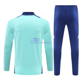 Sudadera de Entrenamiento Manchester United 2024/2025 Aquamarine Kit