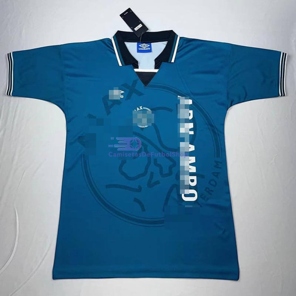 Camiseta Ajax de Ámsterdam 1995/96 2ª Equipación Retro