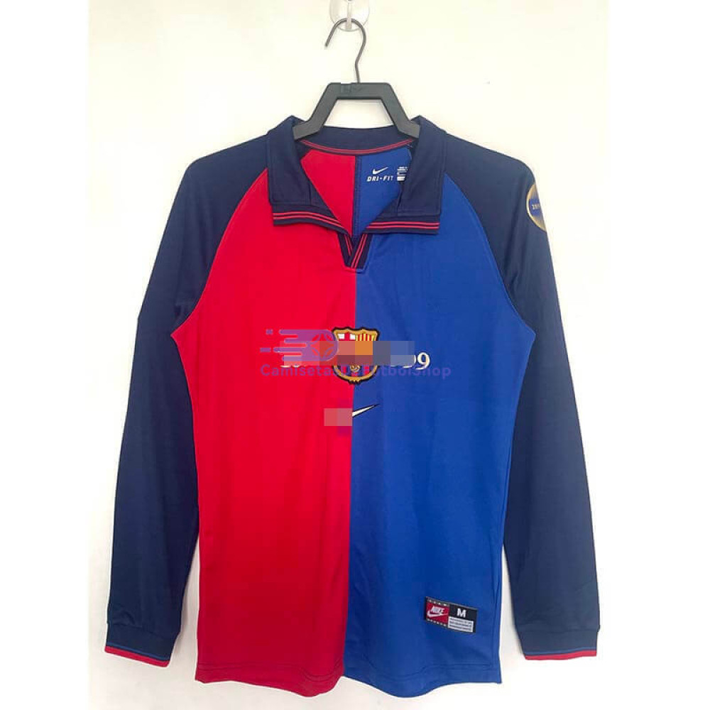 Camiseta Barcelona 1999/2000 1ª Equipación Retro ML