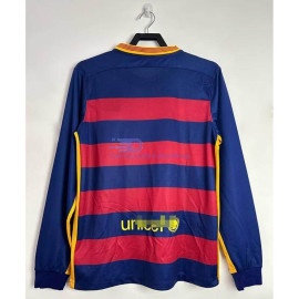 Camiseta Barcelona 2015/16 1ª Equipación Retro ML