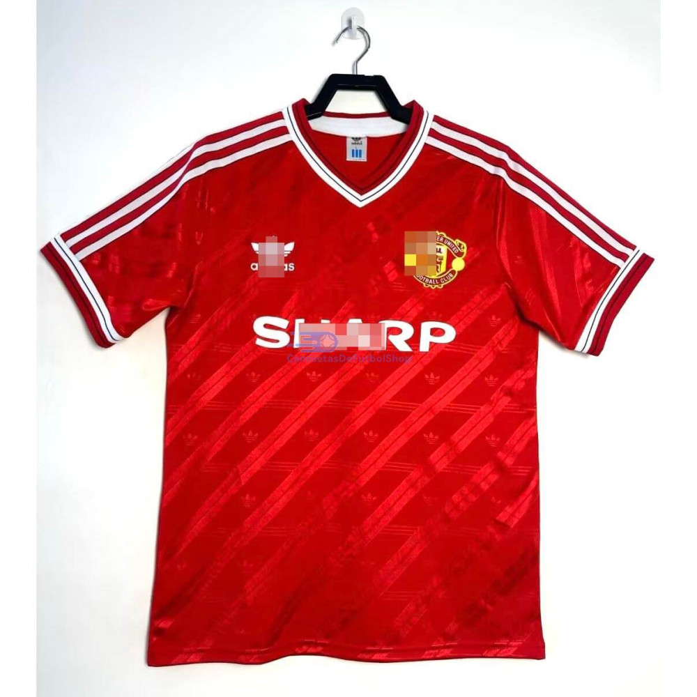 Camiseta Manchester United 1986/88 1ª Equipación Retro
