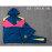 Chandal Con Capucha Barcelona Azul Marino/Rojo/Amarillo 2024/2025