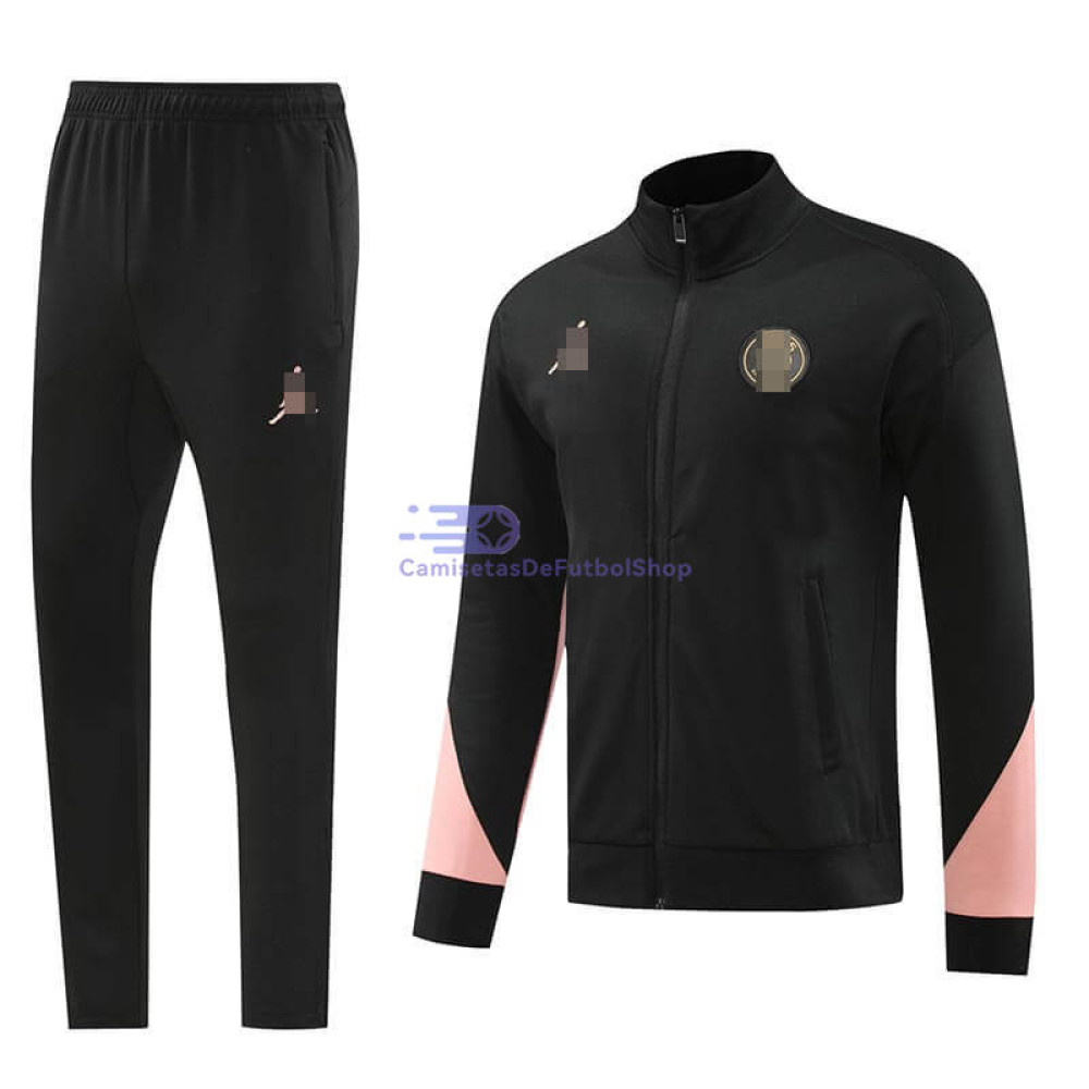 Chandal PSG Negro/Rosa 2024/2025
