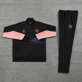 Chandal PSG Negro/Rosa 2024/2025