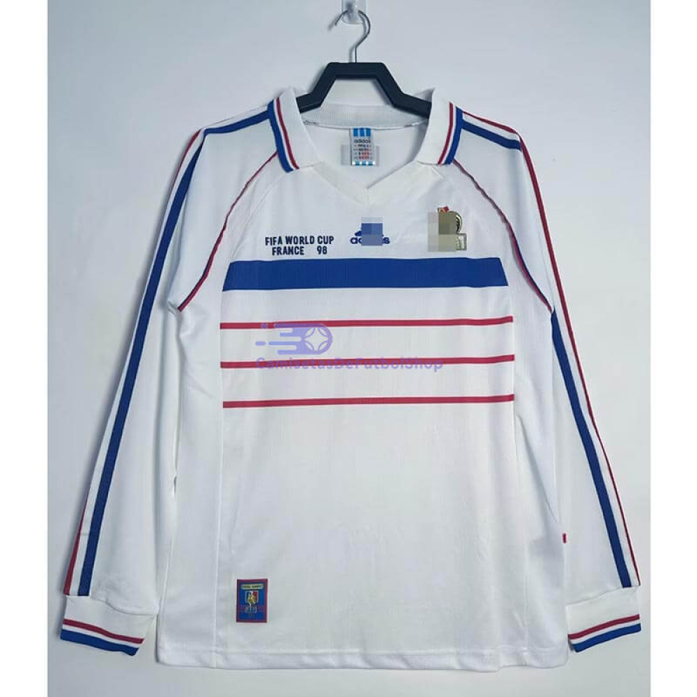 Camiseta Francia 1998 2ª Equipación Retro ML