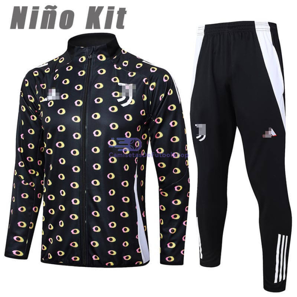 Chandal Juventus Negro 2024/2025 Niño