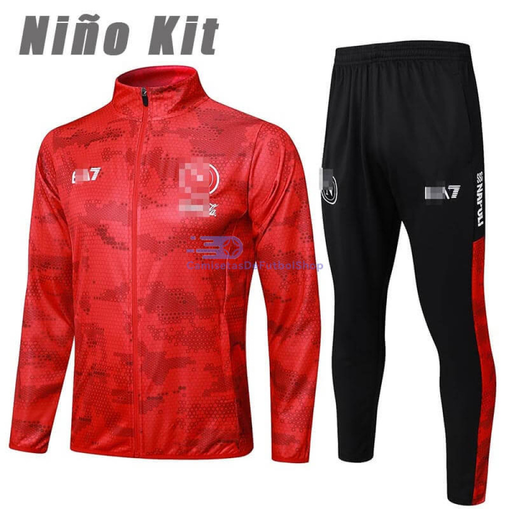 Chandal Napoli Rojo 2024/2025 Niño