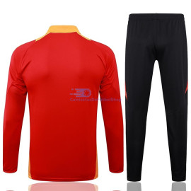 Sudadera de Entrenamiento Bayern Múnich Rojo/Amarillo 2024/2025 Niño Kit