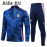 Sudadera De Entrenamiento Real Madrid Azul/Rosa con Estampado 2024/2025 Niño Kit