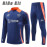 Sudadera de Entrenamiento Manchester United Azul Marino/Naranja 2024/2025 Niño Kit