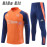 Sudadera de Entrenamiento Manchester United Naranja/Azul 2024/2025 Niño Kit