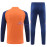 Sudadera de Entrenamiento Manchester United Naranja/Azul 2024/2025 Niño Kit