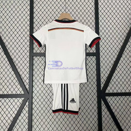 Camiseta Alemania 2014 1ª Equipación Retro Niño Kit