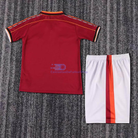Camiseta AS Roma 1998/99 1ª Equipación Retro Niño Kit