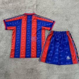 Camiseta Barcelona 1996/97 1ª Equipación Retro Niño Kit