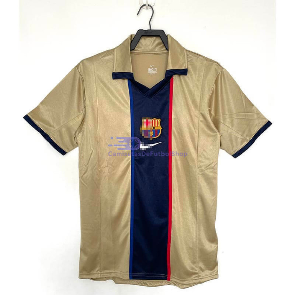 Camiseta Barcelona 2001/02 2ª Equipación Retro
