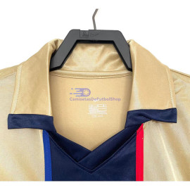 Camiseta Barcelona 2001/02 2ª Equipación Retro