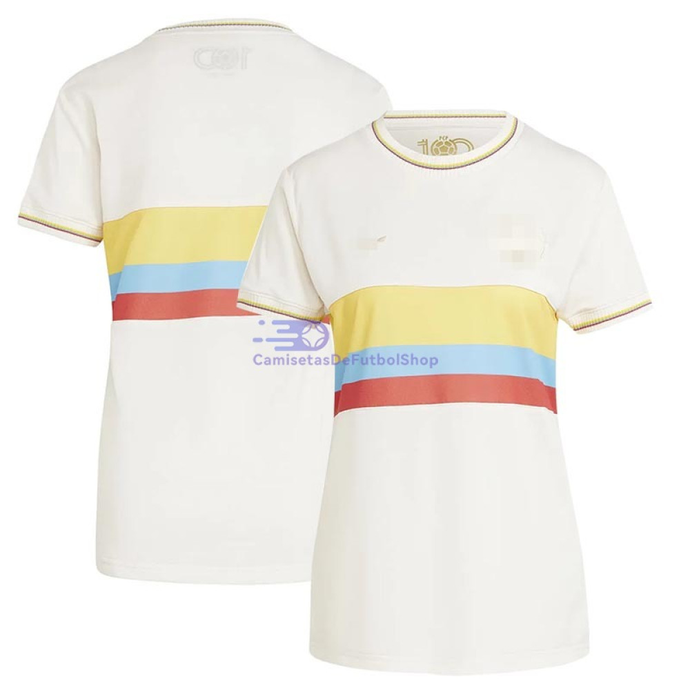 Camiseta Colombia 2024 100 Aniversario Edición Mujer