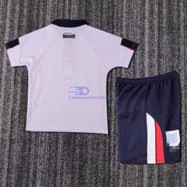Camiseta Inglaterra 1998 1ª Equipación Retro Niño Kit