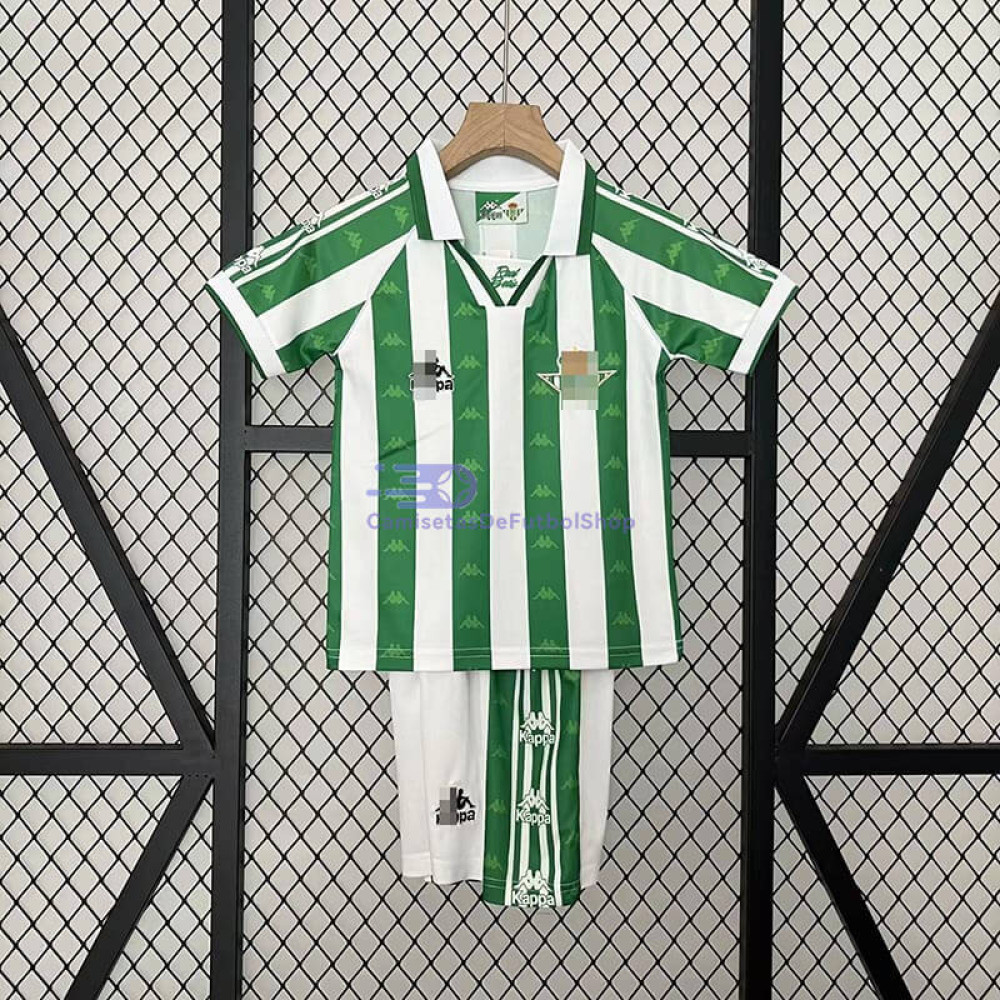 Camiseta Real Betis 95/97 1ª Equipación Retro Niño Kit
