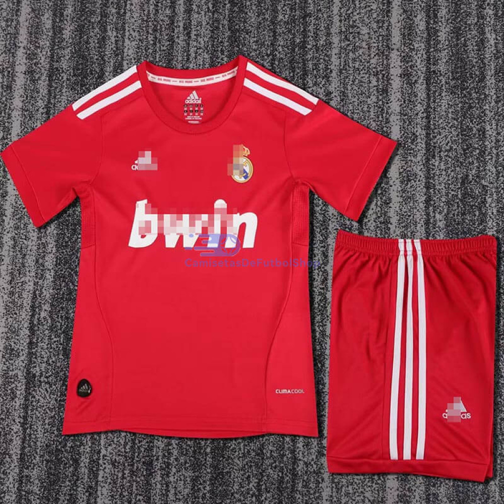 Camiseta Real Madrid 11/12 3ª Equipación Retro Niño Kit