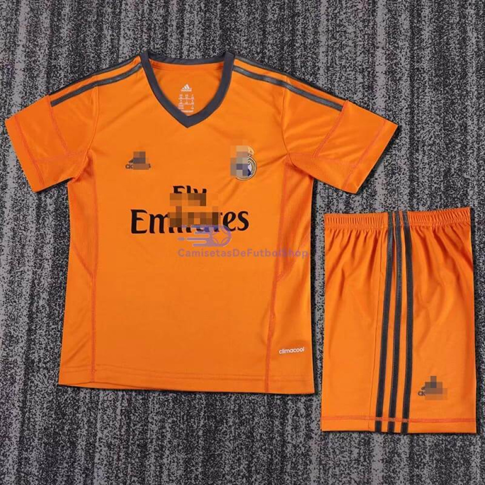 Camiseta Real Madrid 2013/14 3ª Equipación Retro Niño Kit