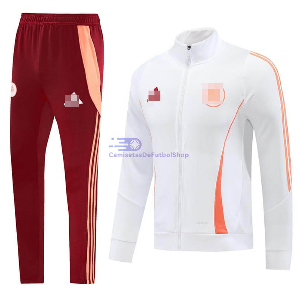 Chandal AS Roma Blanco 2024/2025