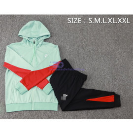 Chandal Con Capucha Liverpool Verde Claro 2024/2025