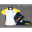 Polo Real Madrid Blanco/Amarillo 2024/2025 Kit