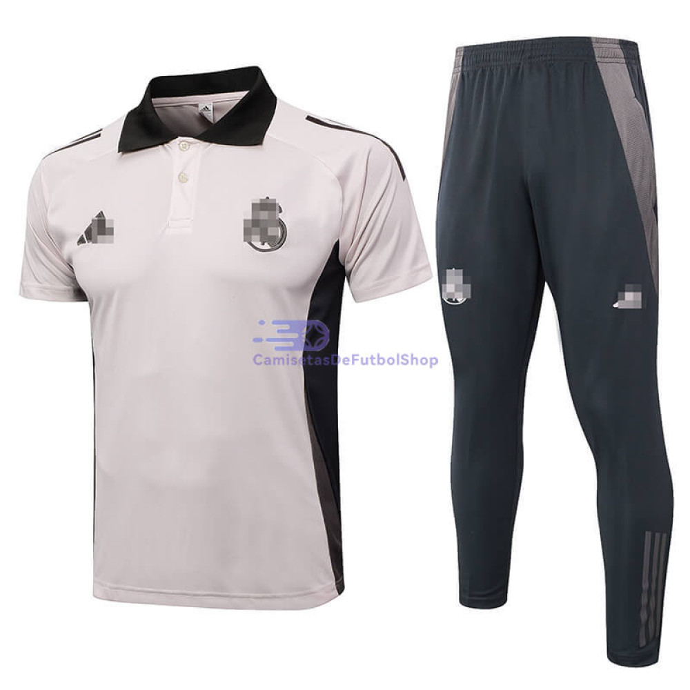 Polo Real Madrid Rosa Claro 2024/2025 Kit