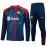 Sudadera De Entrenamiento Barcelona Azul Marino/Rojo 2024/2025 Kit