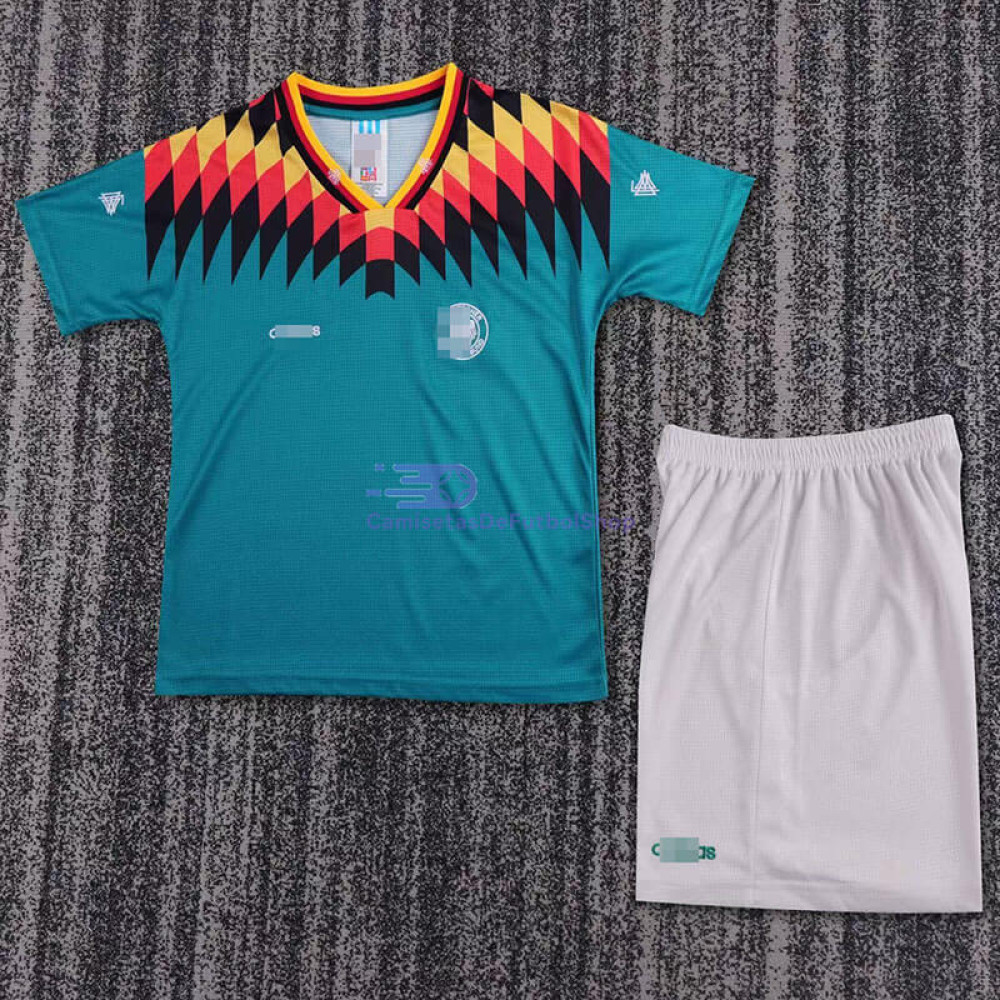 Camiseta Alemania 1994 2ª Equipación Retro Niño Kit