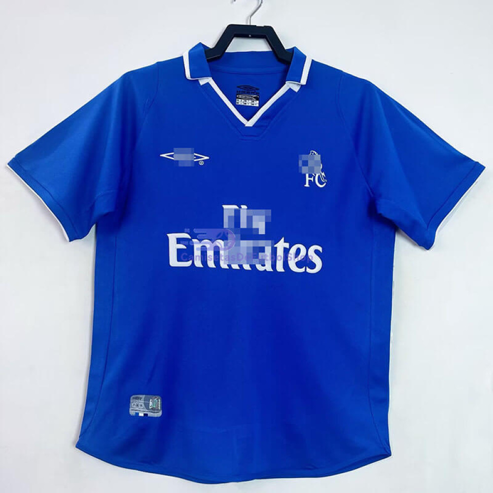 Camiseta Chelsea 2001/03 1ª Equipación Retro