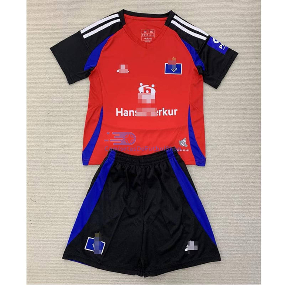 Camiseta Hamburger SV 2024/2025 3ª Equipación Niño Kit